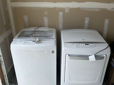 LG washer and gas Dryer