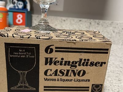 Wine glasses
