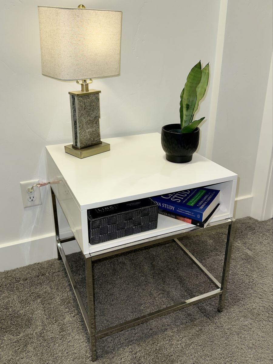 Modified West Elm Nightstand / End Table