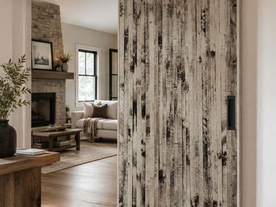 Rustic Sliding Barn Door (WILL DELIVER)