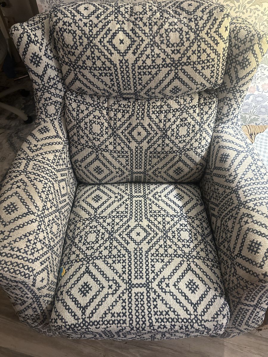 Upholstered swivel rockers