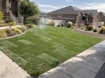 Excavation | Retaining Walls | Concrete Work | Landscaping Work | Grading | Sod Installation