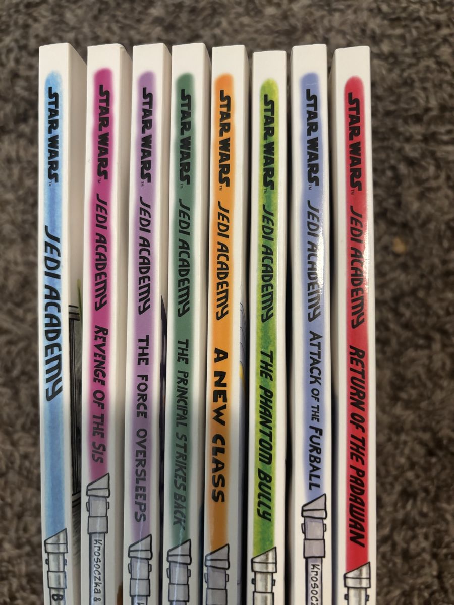 Star Wars Jedi Academy Series Collection (7 Books) by Krosoczka & Brown - Kids' Fiction