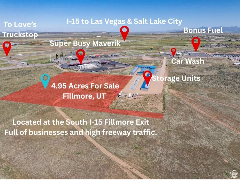 4.95 acres 1100 S 725 W Fillmore, UT 84631