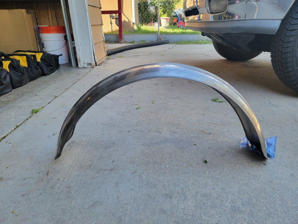 5" TCBros Ribbed Chopper Fender