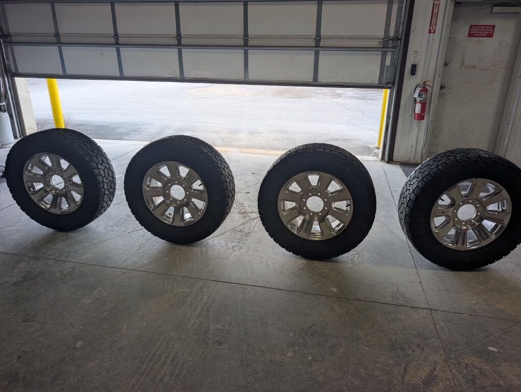 Ford F250/350 Super Duty wheels