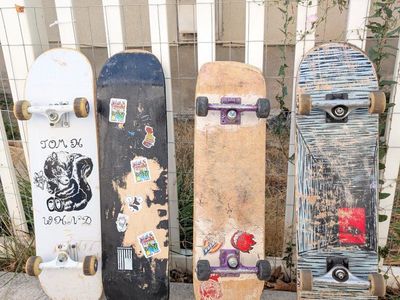 Assorted Used Skateboards