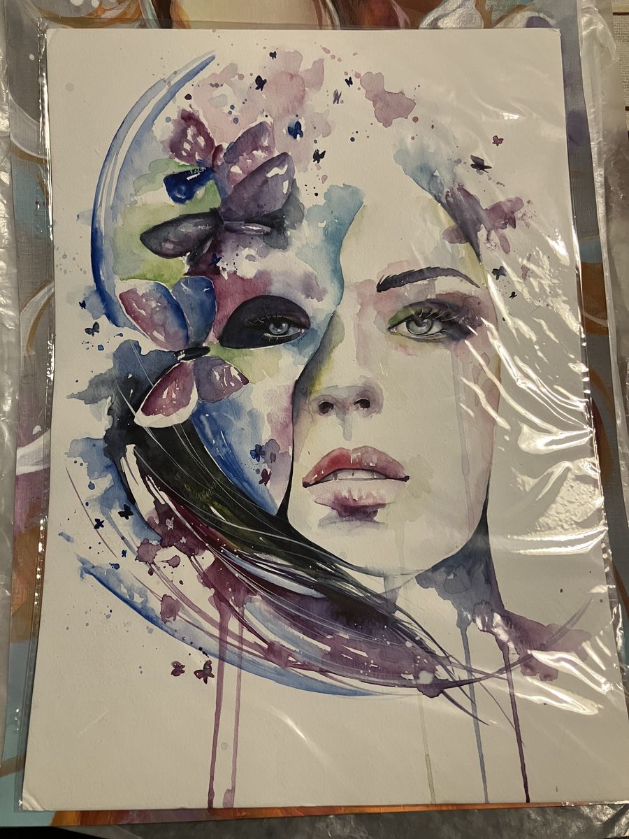 16 woman portrait ART