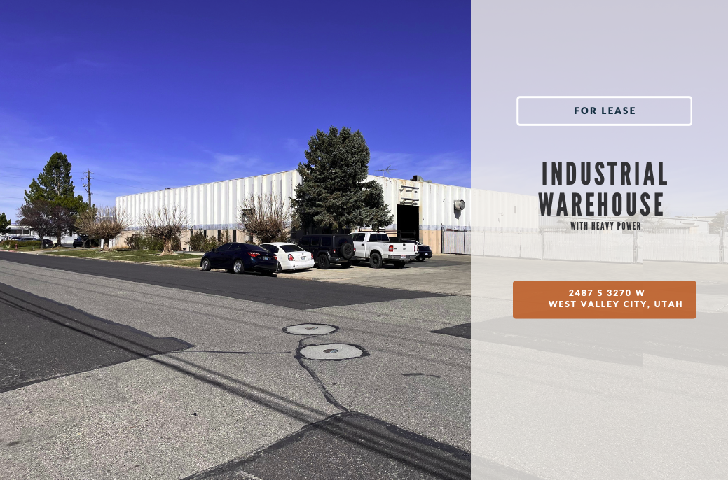 Industrial Warehouse with Heavy Power for Lease -