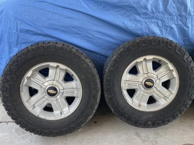 18 Chevy OEM Wheels & Cooper Discoverer AT3