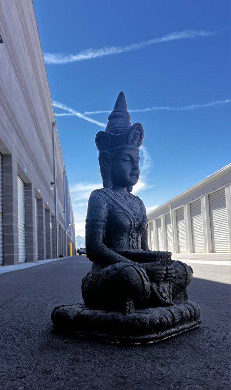 Indoor Outdoor Garden DecorTable Top Buddha Statue