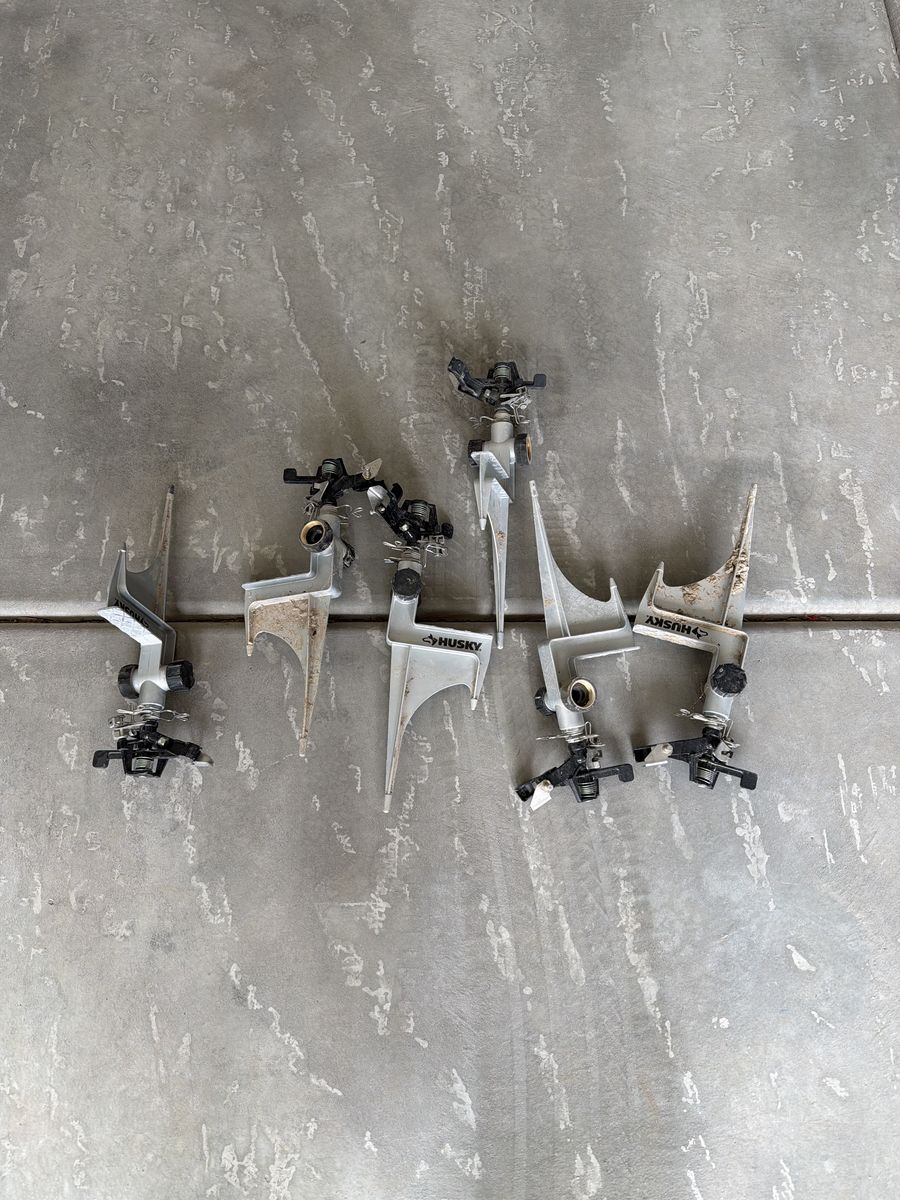Above ground sprinkler $5 for all 6