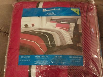 8 piece new bed set