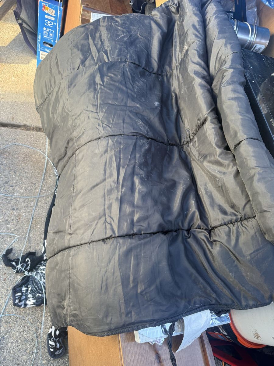 Exxel Outdoors Black Sleeping Bag 33x80