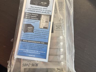 Newmar RM-2405 24V Battery Charger/Power Supply – New in Package