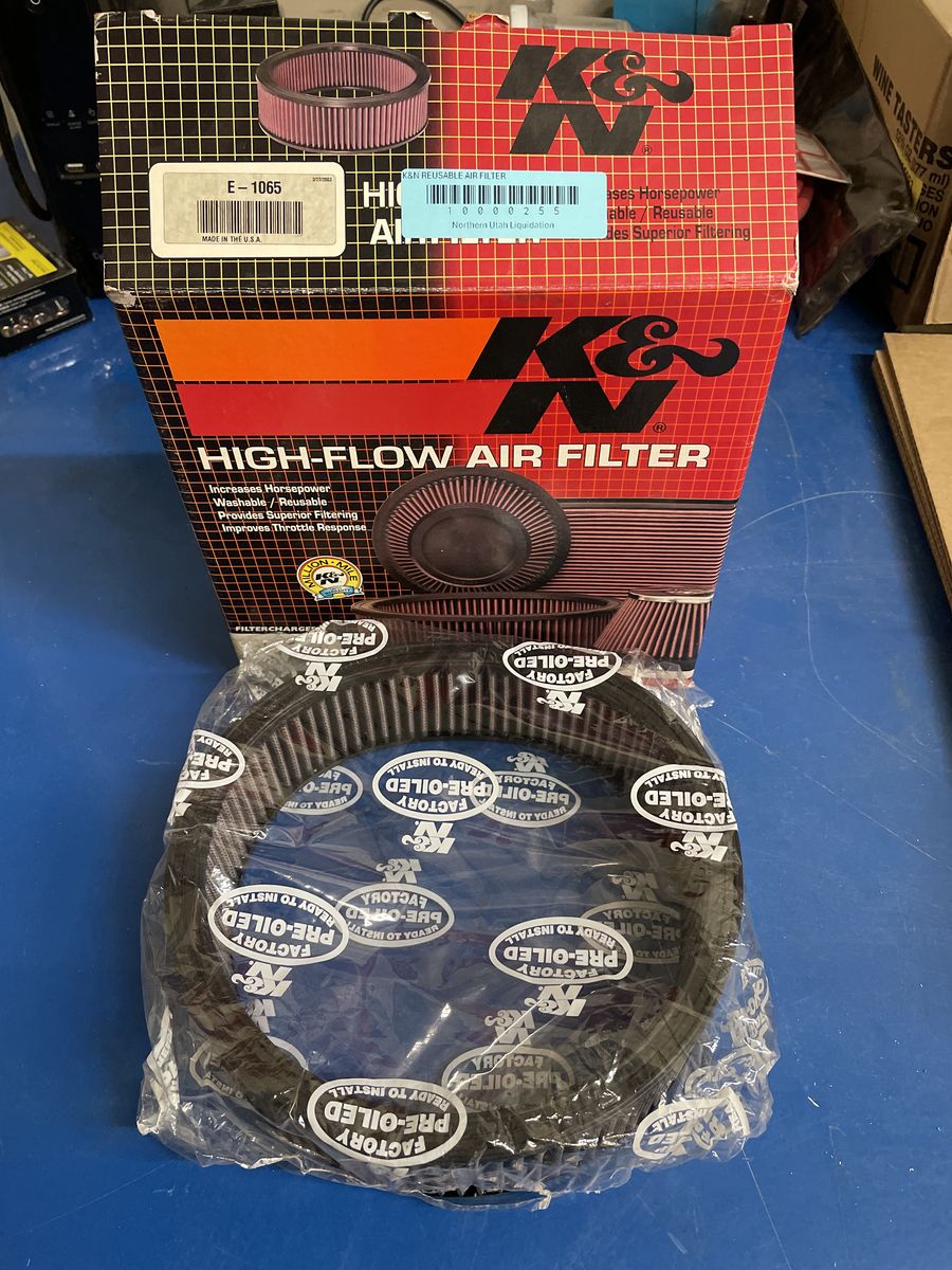 K&N E-1065 Replacement Air Filter Conical Made in USA