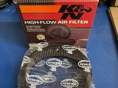 K&N E-1065 Replacement Air Filter Conical Made in USA