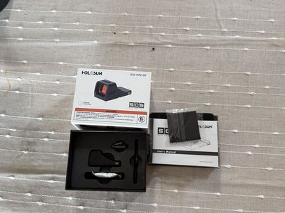 Holosun SCS-MP2-GR Solar Charging Sight Green Dot