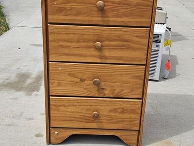 Tall Wood Dresser