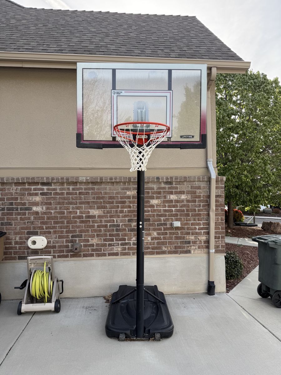 Lifetime 52" Portable Basketball Hoop $75 OBO