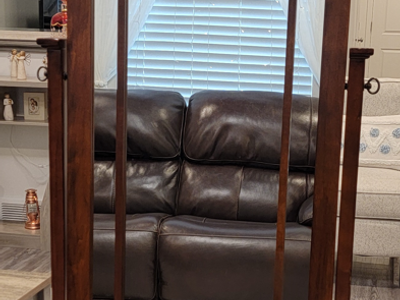 Swivel Full Length Mirror 65"x26", $100 or Best Offer