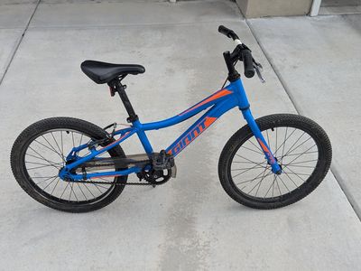 Giant XTC Jr 20 Inch Kids Mountain Bike - Blue/Orange
