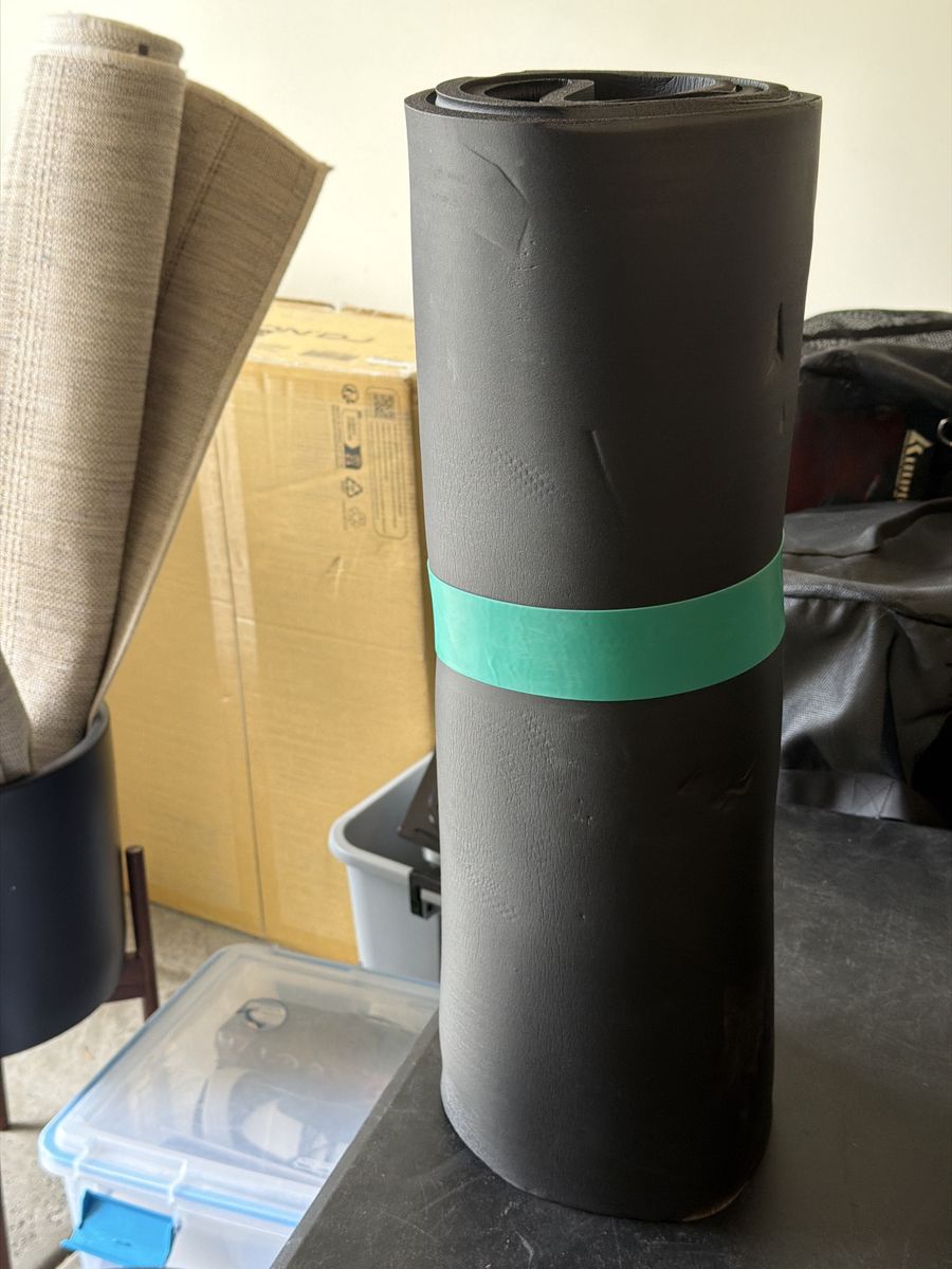 Thick Yoga mat, Black, super comfy