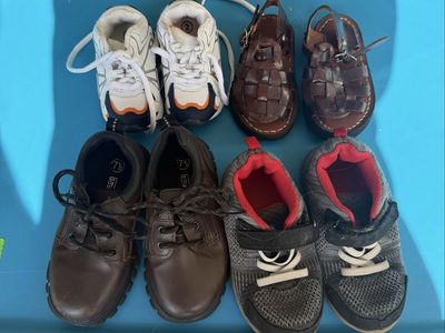 4 pairs baby, toddler shoes