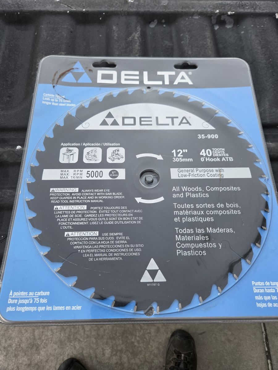 10 inch saw blade 40 tooth