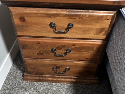 Dresser and bed side tables