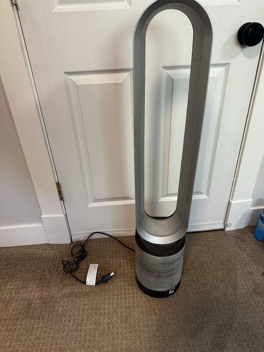 Dyson Pure Cool Link TP02 Tower Air Purifier & Fan - Silver/White