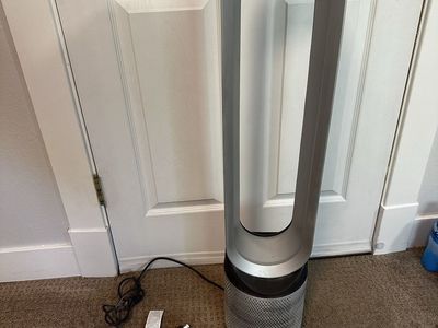 Dyson Pure Cool Link TP02 Tower Air Purifier & Fan - Silver/White