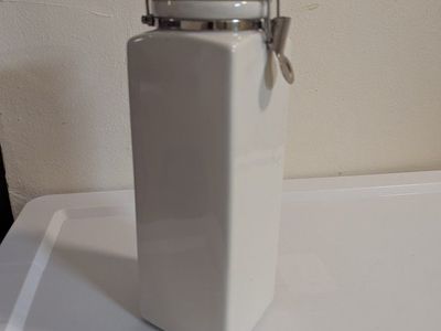 vintage Bee House Japan tall canister