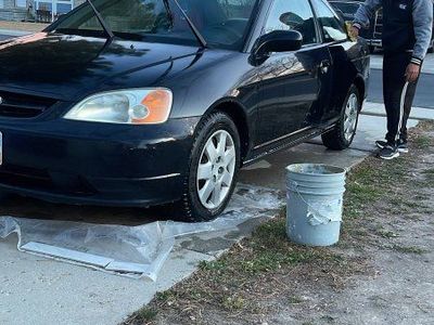 Used Honda Civic Coupe (Likely 7th Gen, 2001-2005) - Black