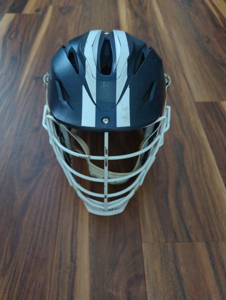 STX Rival BYU lacrosse helmet