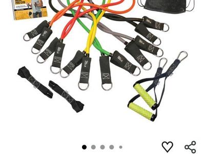 ProGym Go Fit 6 Multicolored Resistance Bands