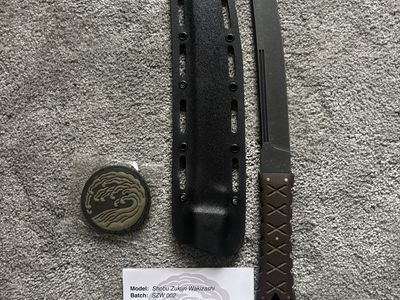 Williams Blade Design/Primitive woodsman Wakizashi