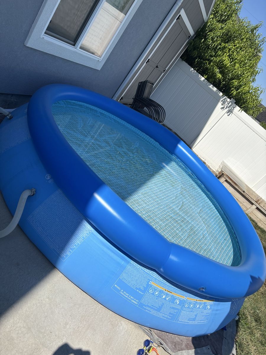 Intex 10' x 24" Easy Set Inflatable Above Ground Swimming Pool