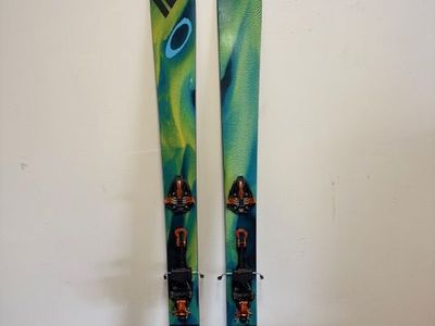 Black Diamond Helio Recon 105 Skis – 185cm Length | Chris Burkard Limited Edition w/ (Bindings + Skins)