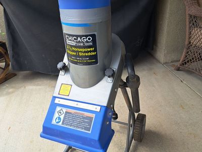 Chicago Electric Power Tools 2.5 HP Chipper/Shredder 1.75" Diameter Capacity