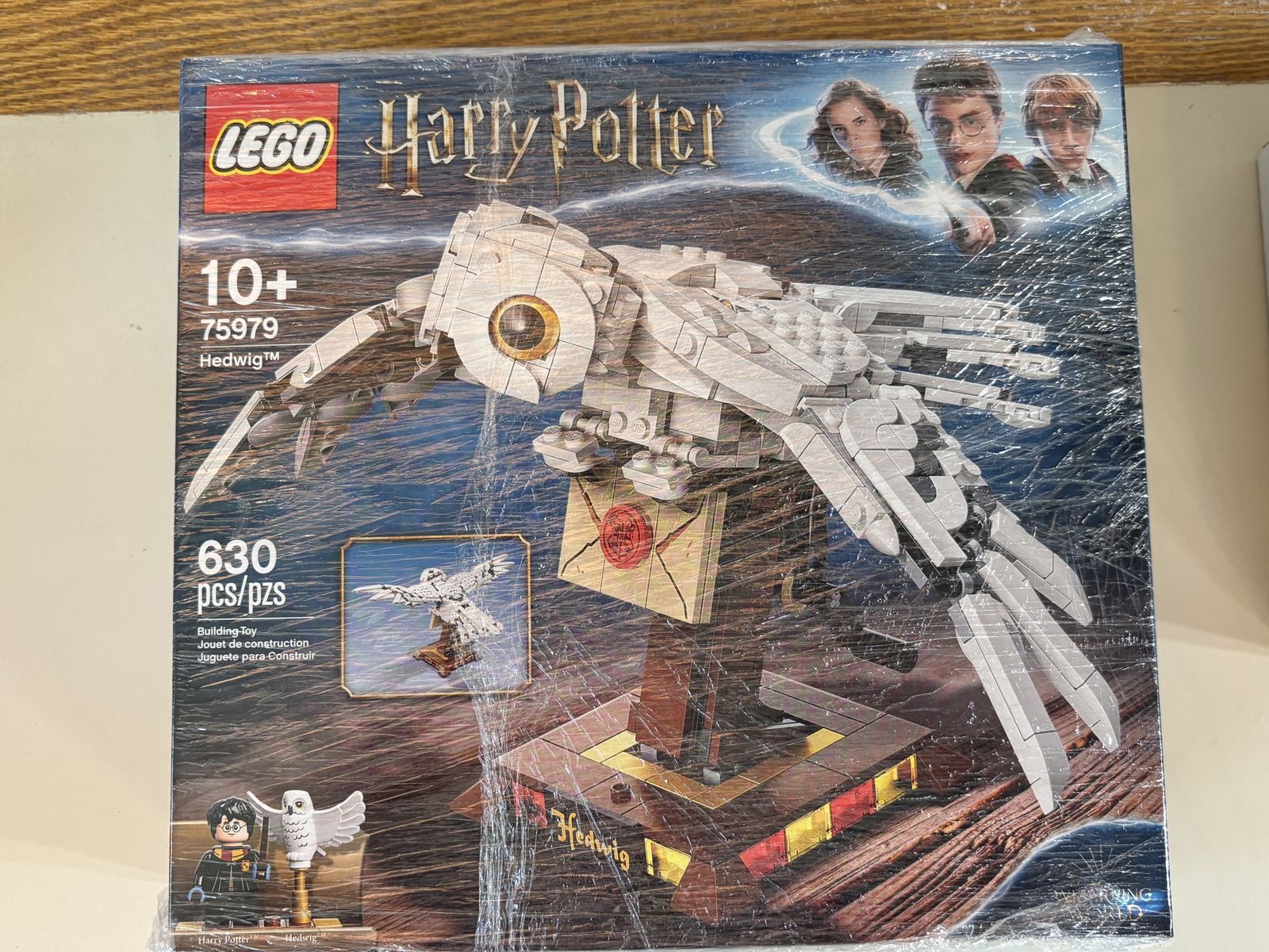 LEGO Harry Potter Hedwig 75979 Building Toy - 630 Pieces, Ages 10+