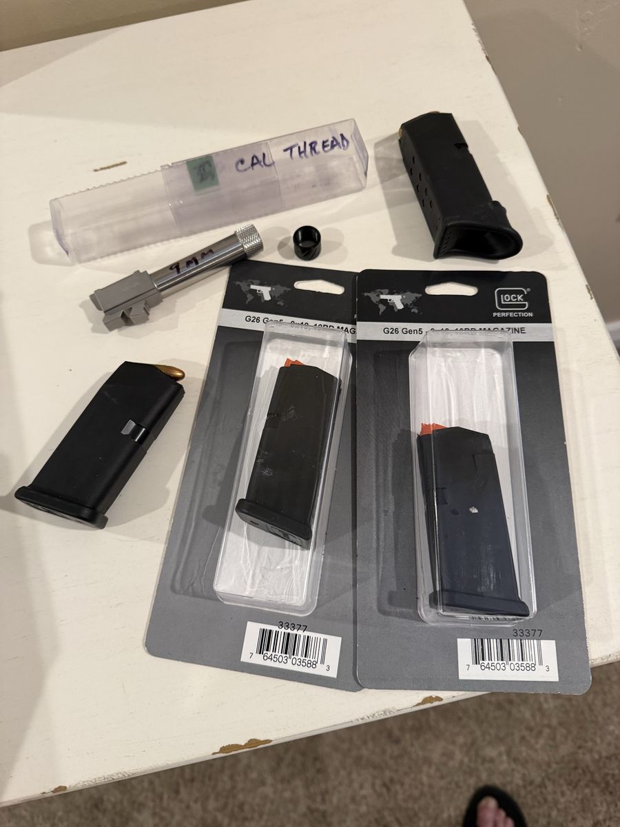 Glock Conversion Barrel & Mags