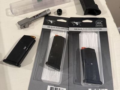 Glock Conversion Barrel & Mags