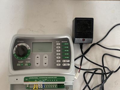 Rain Bird SST-600in Indoor 6-Zone Simple To Set Sprinkler Timer with Power Adapter