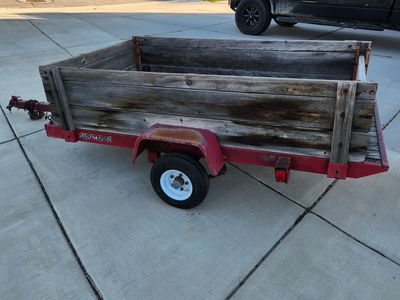 4x8 tilt trailer