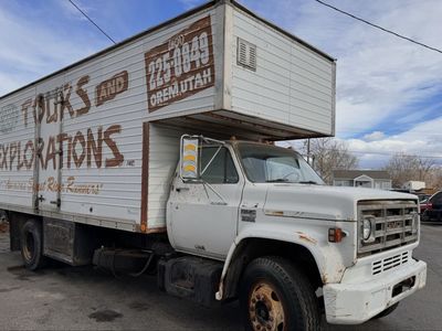 GMC Box Truck - Vintage Commercial Vehicle for Restoration or Parts