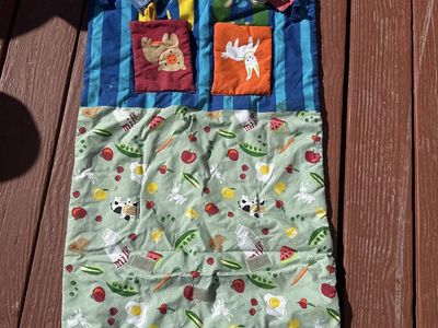 Interactive Baby Activity Play Mat with Animal & Food Theme - Sensory Development Toy