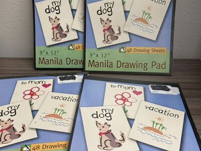 Manila Drawing Pads