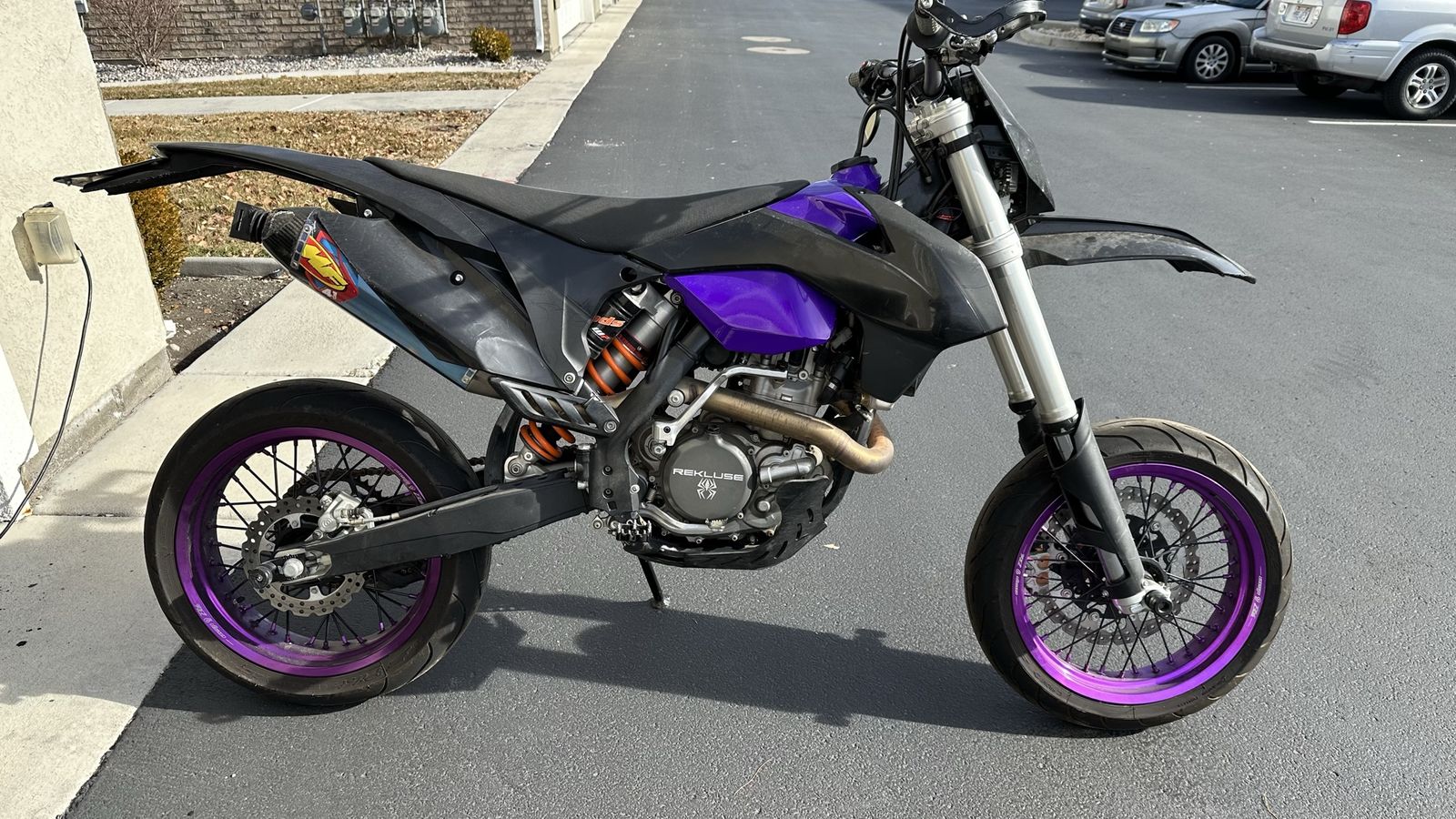 2013 KTM 500 XCW Supermoto STREET LEGAL