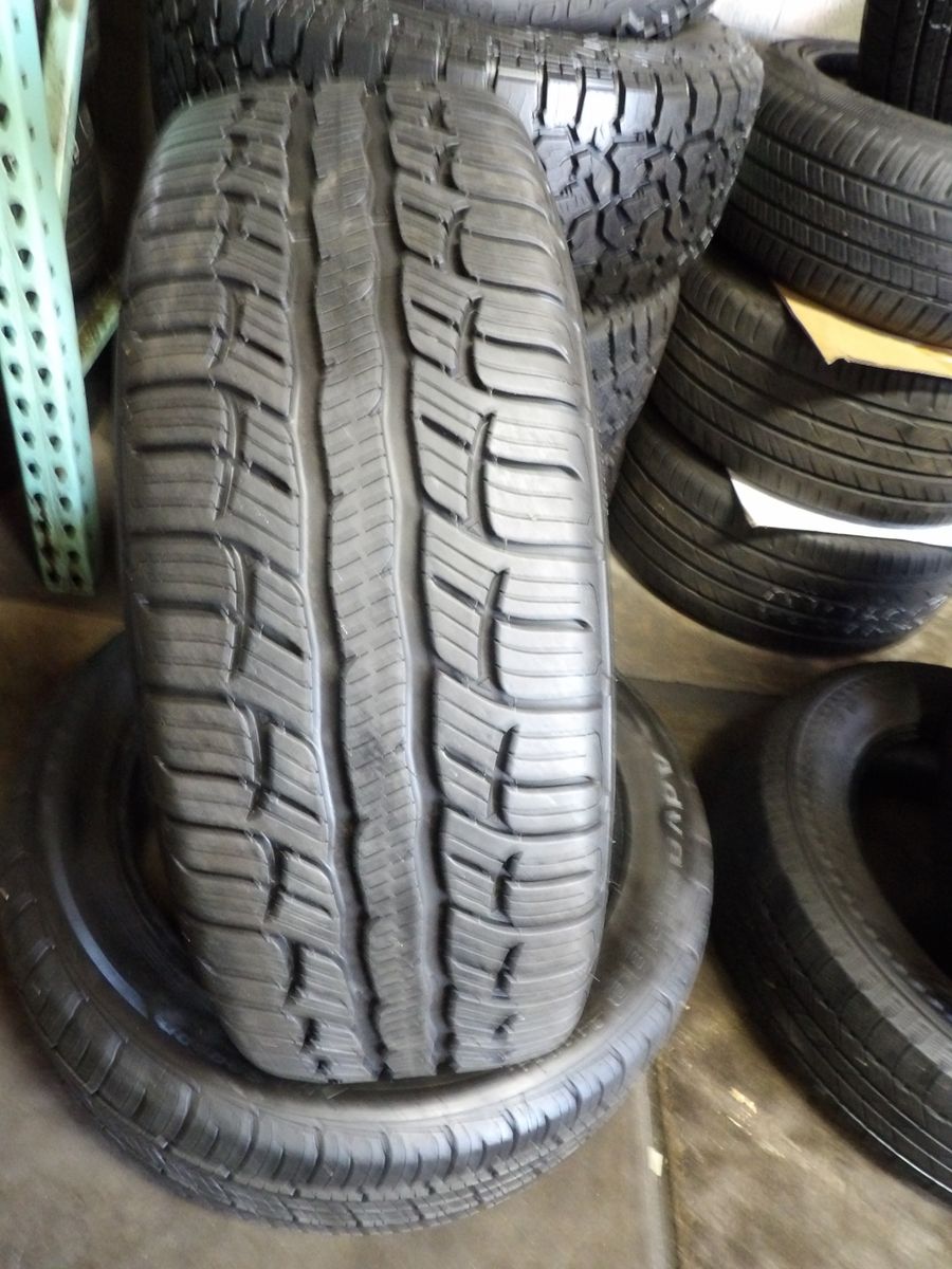 235/55R20 BF GOODRICH ADVANTAGE T/A SPORT PAIR OF TWO USED TIRES